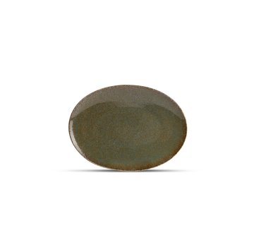 BonBistro Plat bord 24x17cm groen Cirro