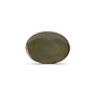 Plat bord 24x17cm groen Cirro