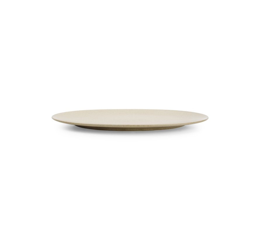 Plat bord 30x21cm beige Cirro