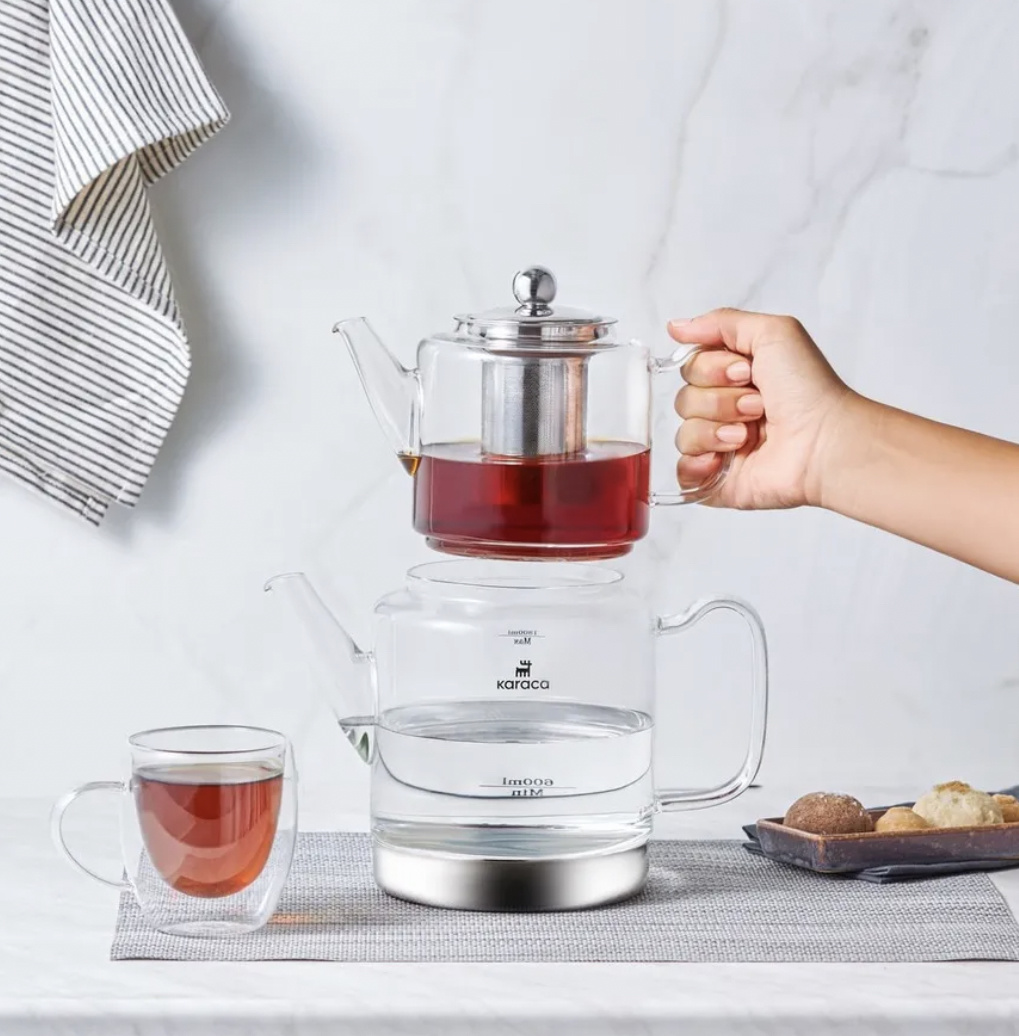 Karaca Dora Glass Teapot XL 