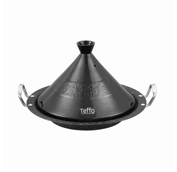 TEFFO TEFFO TAJINE GRANIET / ZWART 30CM  INDUCTIE GESCHIKT