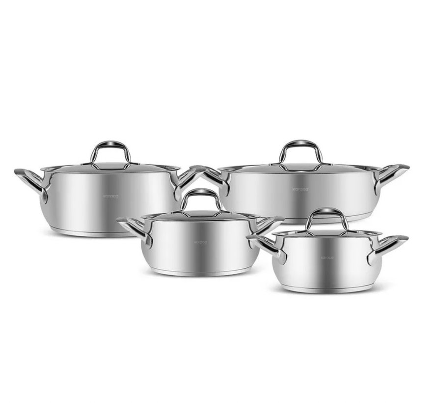 Karaca Etiler 8 Piece Cookware Set