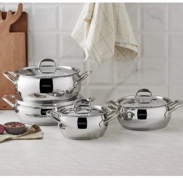 KARACA Karaca Etiler 8 Piece Cookware Set