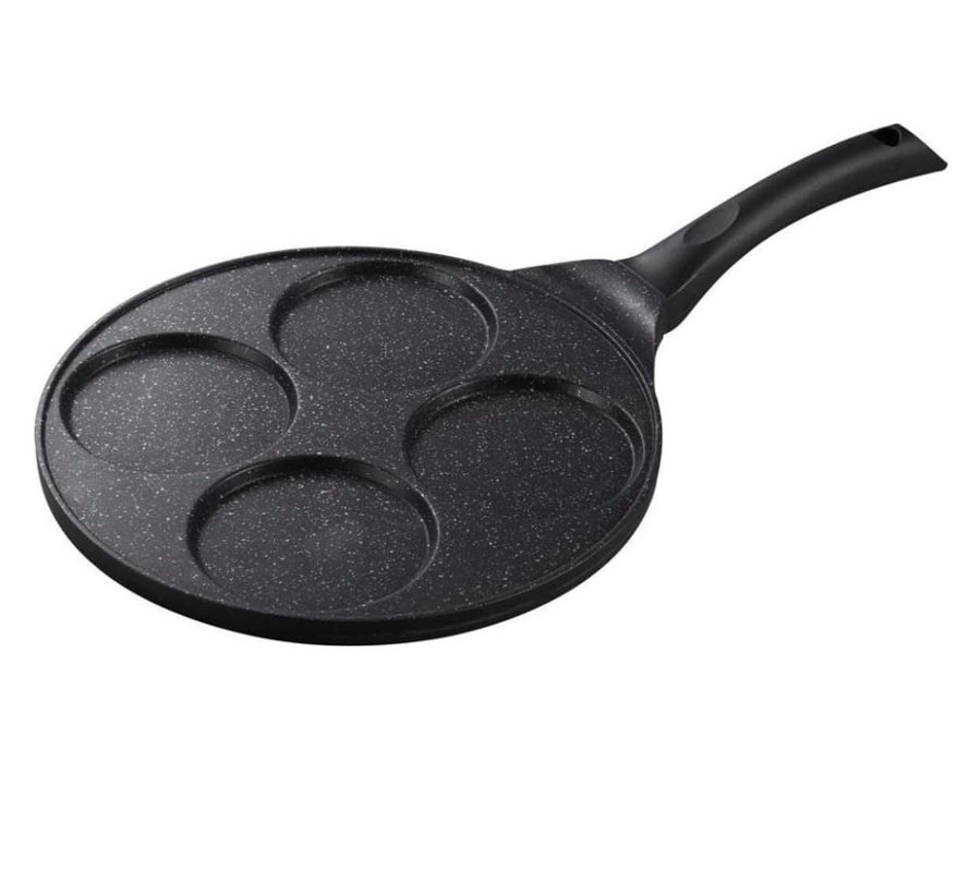 Hakal Pancake pan 4-kops inductie geschikt