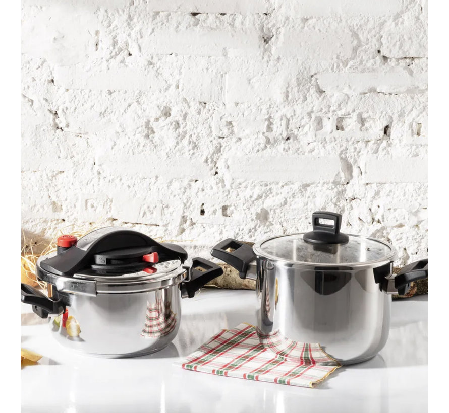 Karaca Vitola 4 +6 Pressure Cooker Set