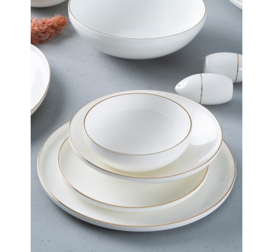 ACR Daphne 12 Persons | 57 Design Services set Gold
