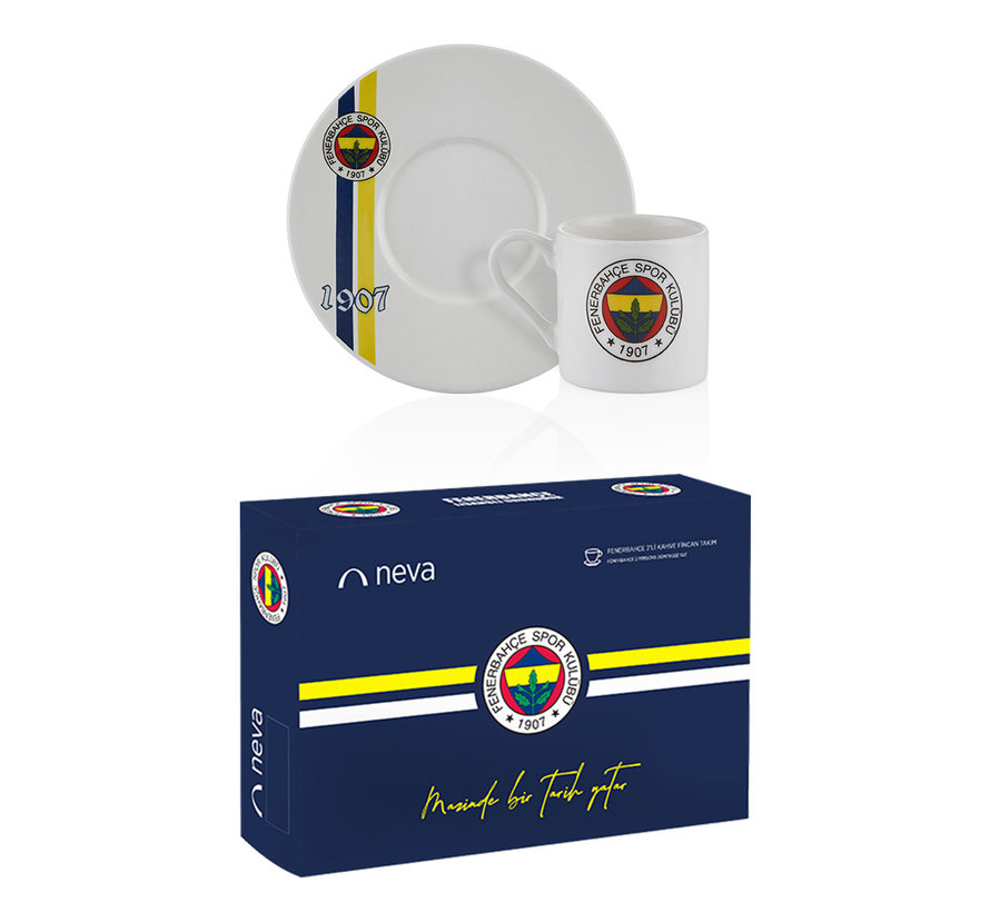 Neva Fenerbahçe Espressoset 4 Delig  | 2 Persoons