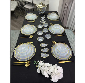 BRICARD PORCELAIN BRICARD ISTANBUL YEMEK TAKIMI 36 PARCA | 6 KISILIK