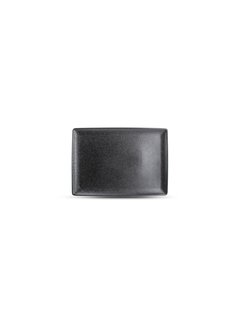 F2D Teller flach 28x20cm black Dusk