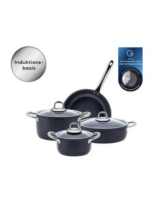 KARACA Karaca Diamon Steel Plus 7 Piece Cookware Set