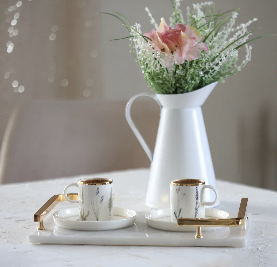MARBLE WHITE GOLD L DISIGN 30 X 20CM TRAY LimanOnline marble-white-gold-l-disign-30-x-20cm-tray-limanonline