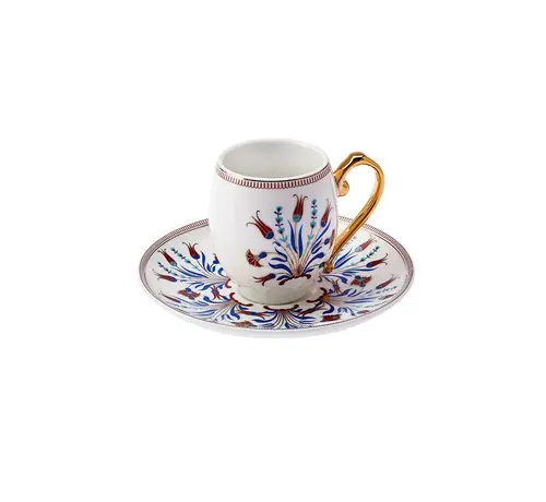 KARACA Karaca Finike Kaffeetasse Set 6 Personen 90 ml