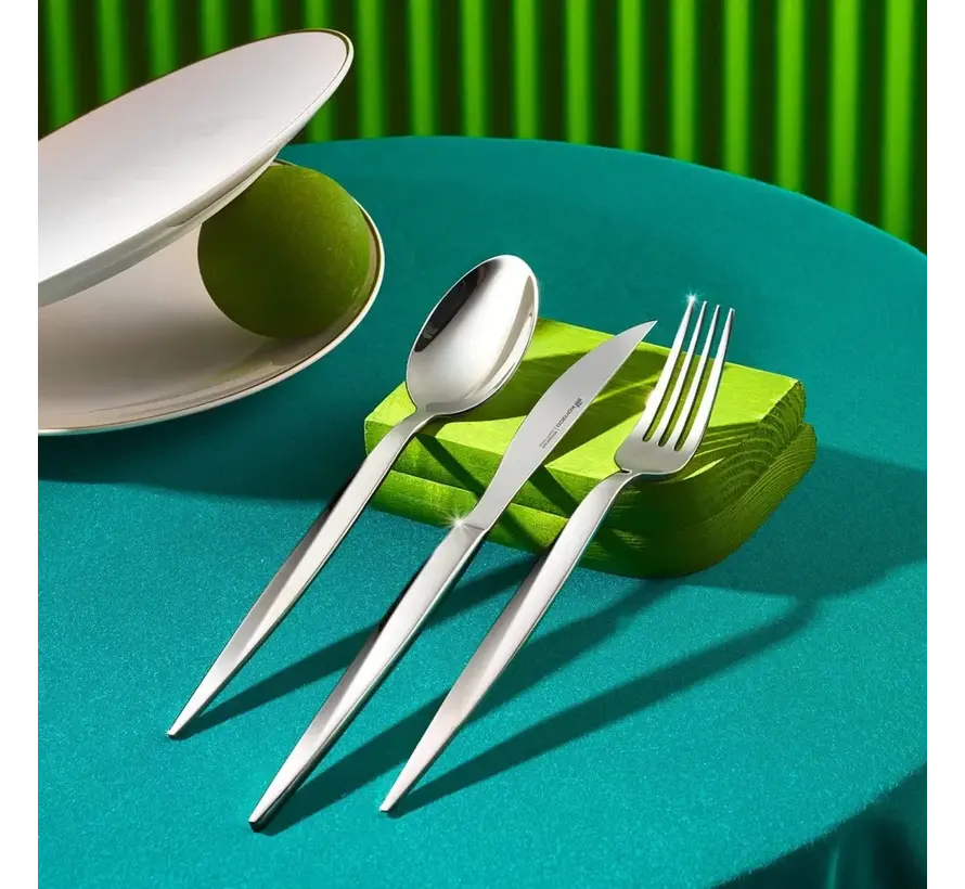Karaca Vortex 316+ 84 Piece Elegance Cutlery Set for 12 Person