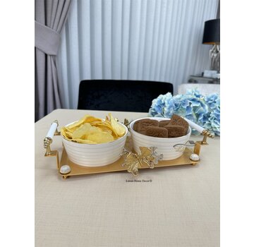 ACR LAZER GOLD SCHALENSET 2 DELIG MET STAND GOLD