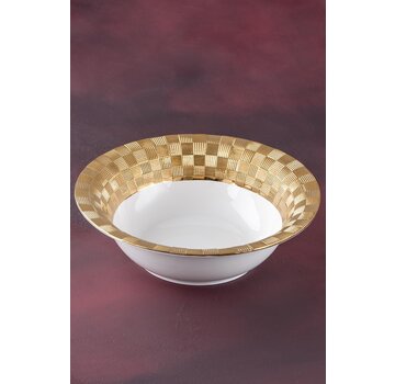 ACR ACR Carmen Royal Yuvarlak Gold Kase - 29 cm