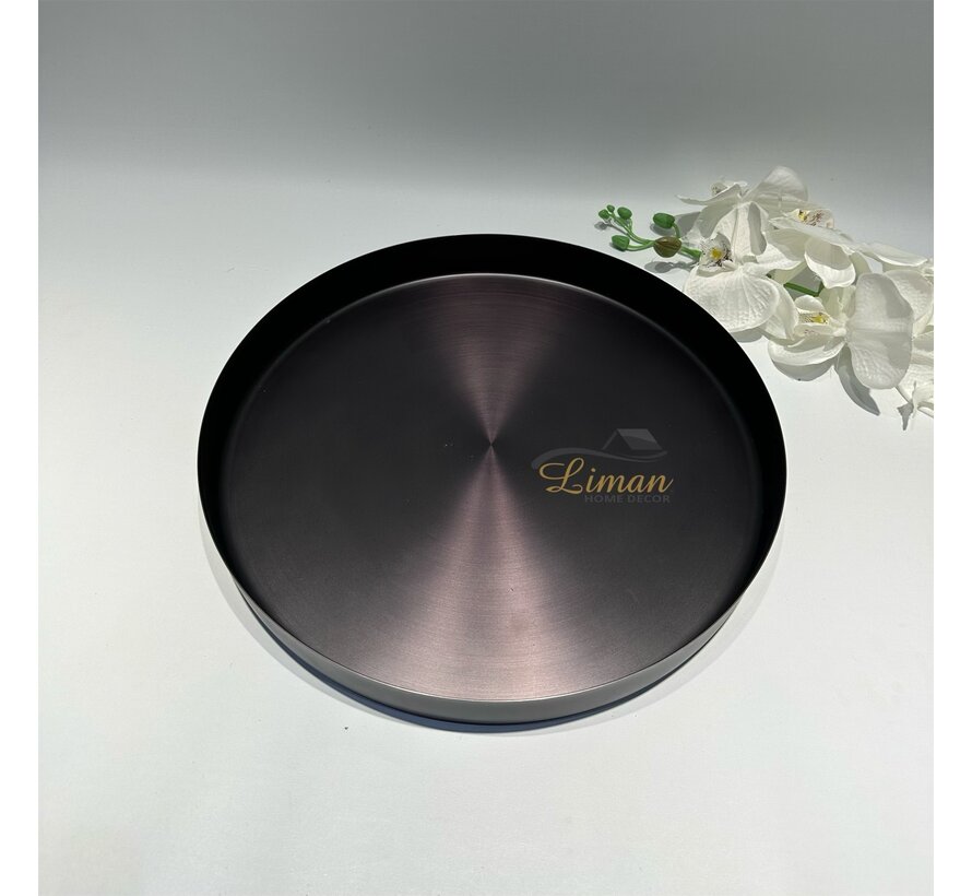 Serving tray 35cm black Bar