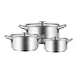 Karaca Alaz 6--Piece Stainless Steel Cookware-Set