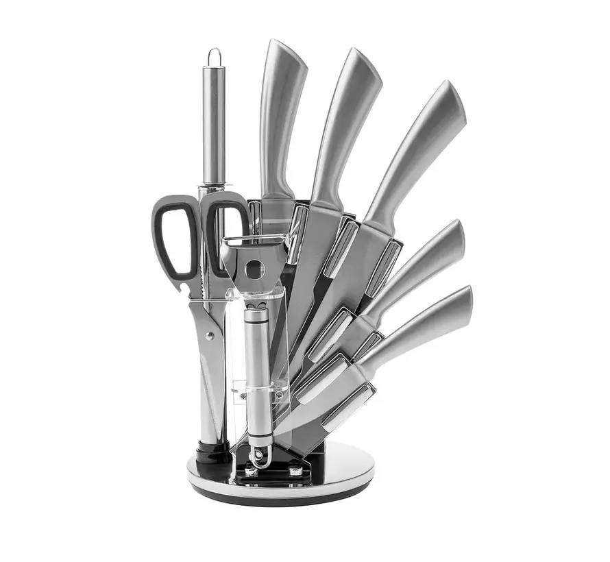 Karaca Meister Palm Steel Knife Set, 9 Piece
