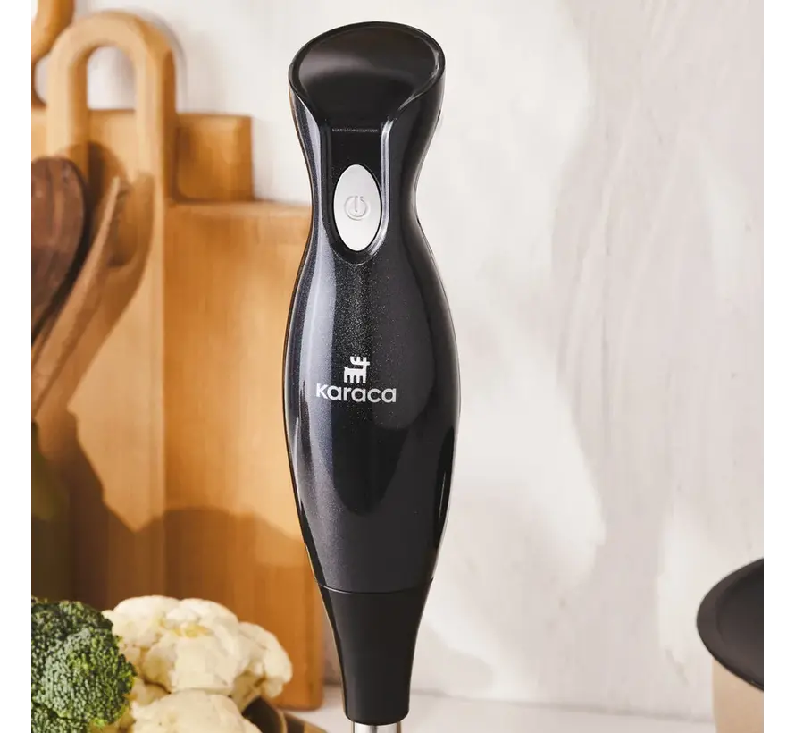 Karaca Shiny Black Hand Blender