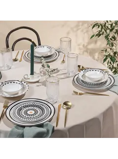 KARACA Karaca Maras Dinner Set for 6 person 24 pieces