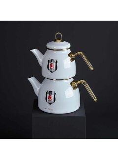 NEVA  Neva Beşiktaş Lisanslı Arma Logo Çaydanlık