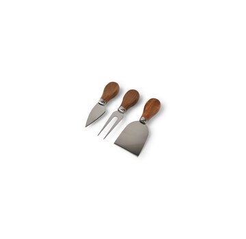 S & P Cheese knive set 3 pieces wood Fromage