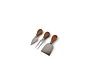 Cheese knive set 3 pieces wood Fromage
