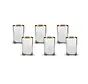 Karaca Gizem 6 Coffee-Side Glasses Gold