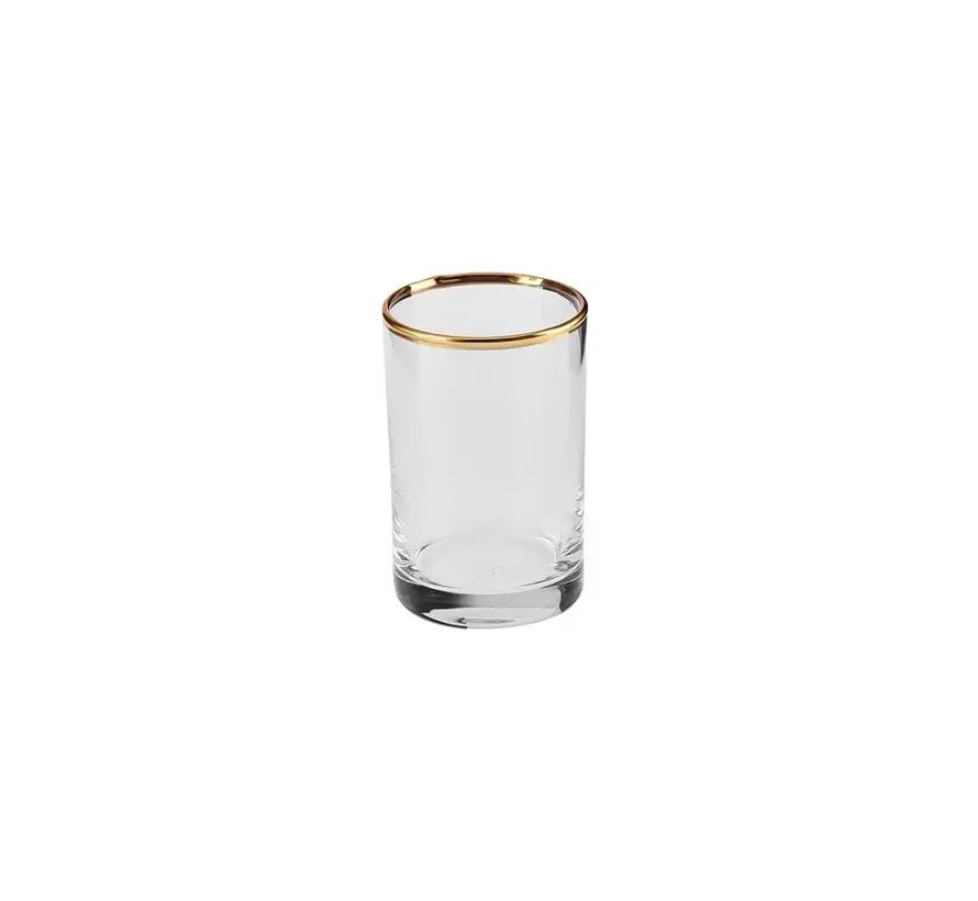 Karaca Gizem 6 Coffee-Side Glasses Gold