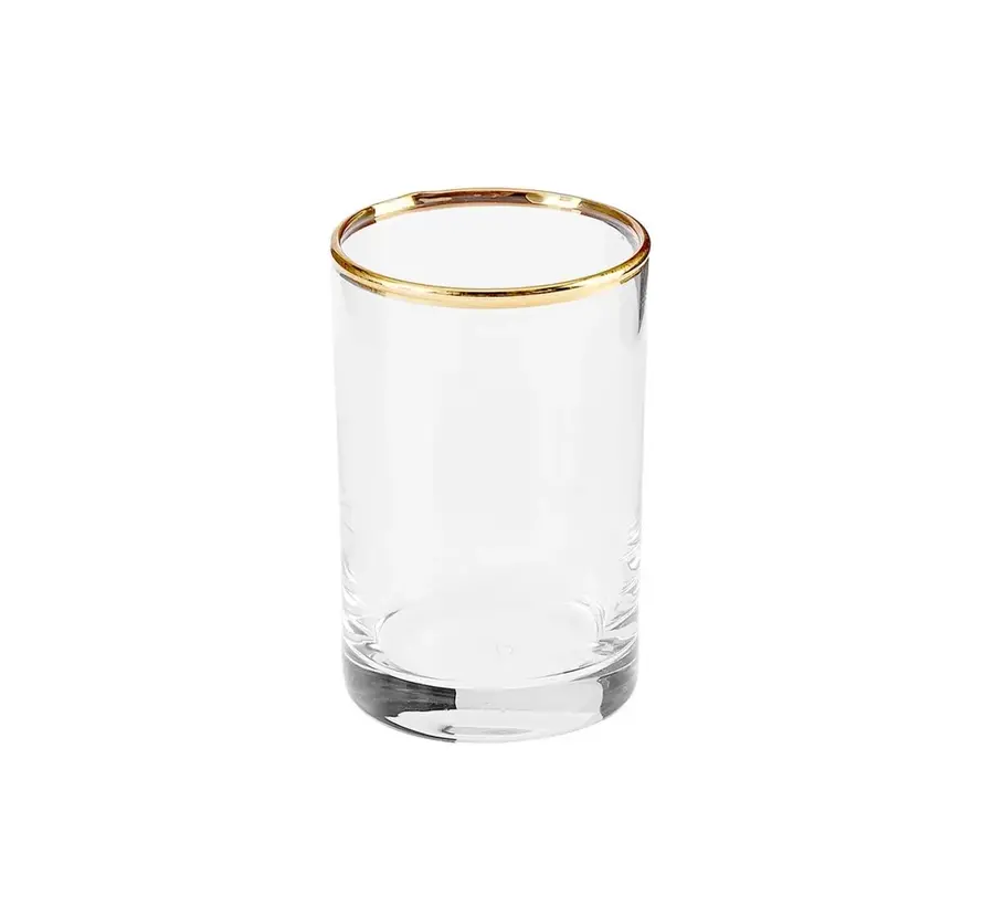 Karaca Gizem 6 Coffee-Side Glasses Gold