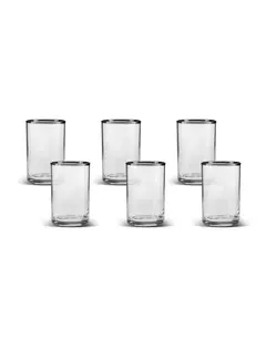 KARACA Karaca Işıl 6 Coffee-Side Glasses Platin for 6 Person