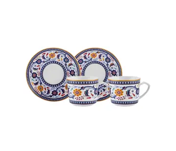 KARACA Karaca Linden Coffee Cup Set,2 Person, 80 ml