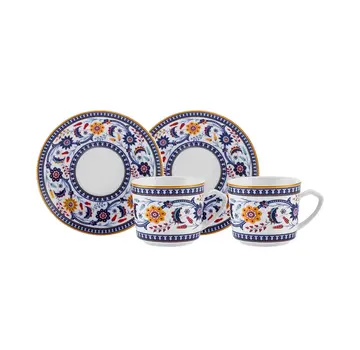 KARACA Karaca Linden Coffee Cup Set,2 Person, 80 ml