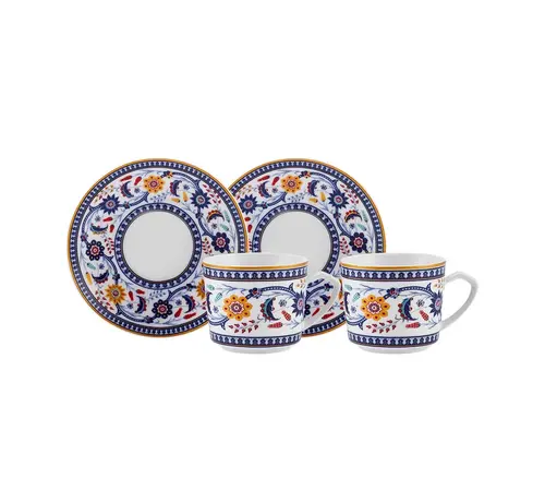 KARACA Karaca Linden Coffee Cup Set,2 Person, 80 ml