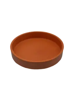 ERA-TEC Ceramic Pot / Clay Pot Round for Electric Stone Oven