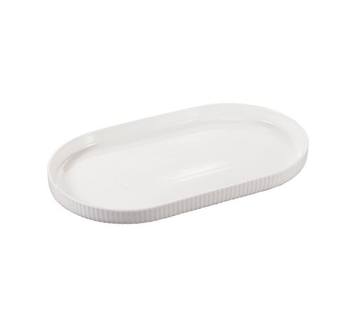 BRICARD PORCELAIN BRICARD MARLE DISH | OVAL Ø20,0X6,6 CM