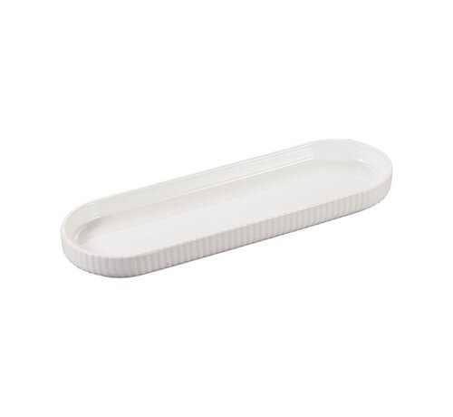 BRICARD PORCELAIN BRICARD MARLE TELLER SET | OVAL 26,0X8,4X2,4 CM 1-TEILIG