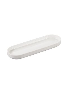 BRICARD PORCELAIN BRICARD MARLE TABAK | OVAL 20,3X6,5X2,0 CM 1-PARCA