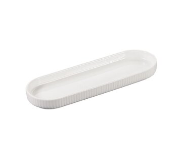 BRICARD PORCELAIN BRICARD MARLE TABAK | OVAL 20,3X6,5X2,0 CM 1-PARCA