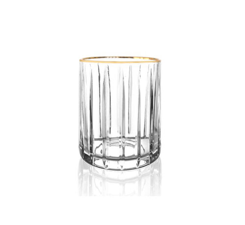 BRICARD PORCELAIN BRICARD MURCIA TUMBLER SET | GOLD 4-PIECE