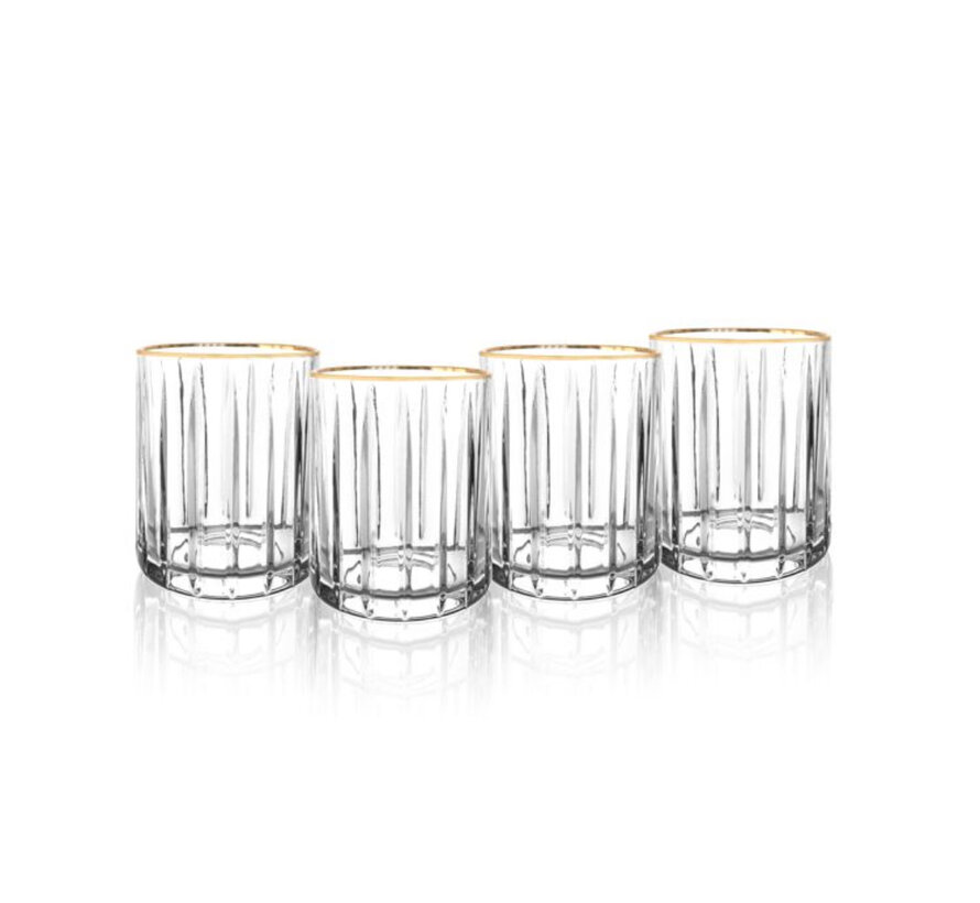 BRICARD MURCIA TUMBLER SET | GOLD 4-PIECE