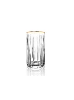 BRICARD PORCELAIN BRICARD MURCIA LONGDRINKGLAZENSET | GOUD 4-DELIG