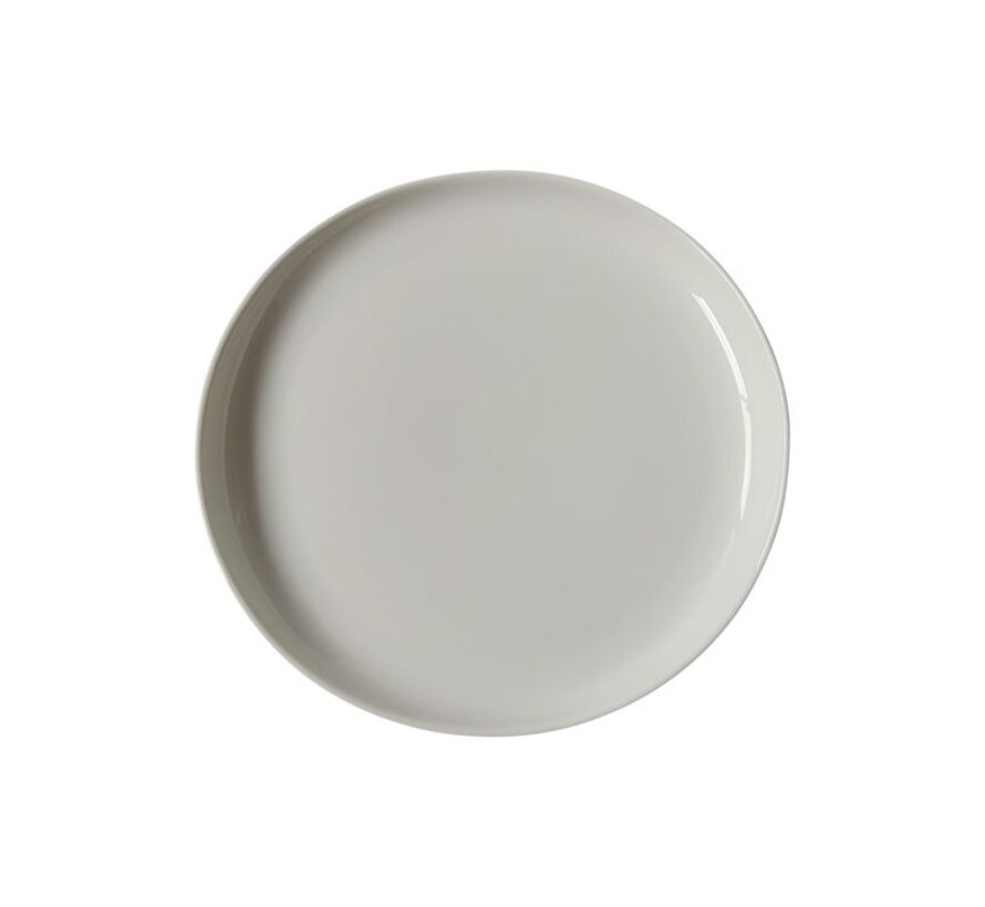 Bricard Porselen Colmar 6-Kisilik | 27-parça Yemek Takımı Beyaz