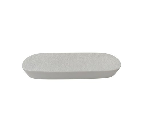 BRICARD PORCELAIN BRICARD SERY SCHAAL| 30,4X10,1X3,7 CM MAT WIT 1-DELIG