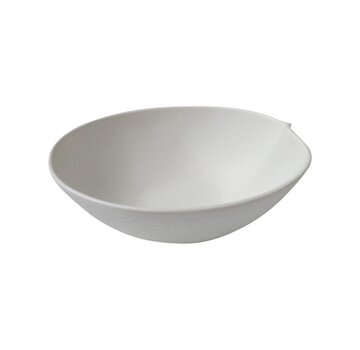 BRICARD PORCELAIN Bricard Dax Saladekom 21,7cm Mat Wit