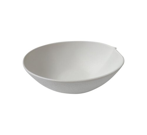 BRICARD PORCELAIN Bricard Dax Saladekom 21,7cm Mat Wit