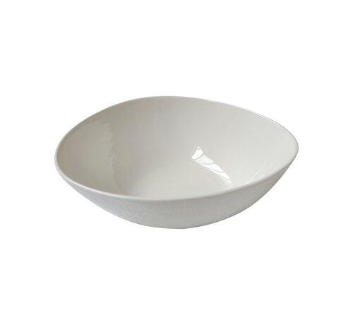 BRICARD PORCELAIN Bricard Sery Saladekom 25,4cm Wit