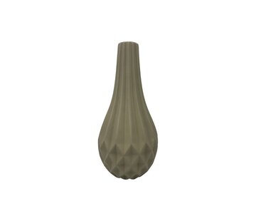 FUGURATO FUGURATO VASE | Ø21,5X46 CM HELLBRAUN