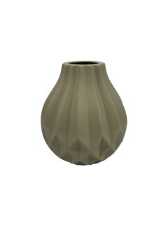 FUGURATO FUGURATO VASE | Ø22,5X25,5 CM HELLBRAUN