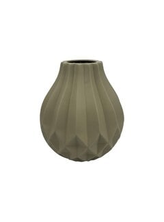 FUGURATO FUGURATO VASE | Ø22,5X25,5 CM LIGHT BROWN